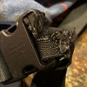 lululemon athletica Black Buckle Strap